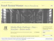 Tablet Screenshot of frenchtwistedwoman.com